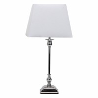 Distribuidor - Lâmpadas Diversas | Sobre Mesas Decoração | SOBREMESA PERCASOL 1XE27 CROMO 52X25X25 CM Ref: 134671020